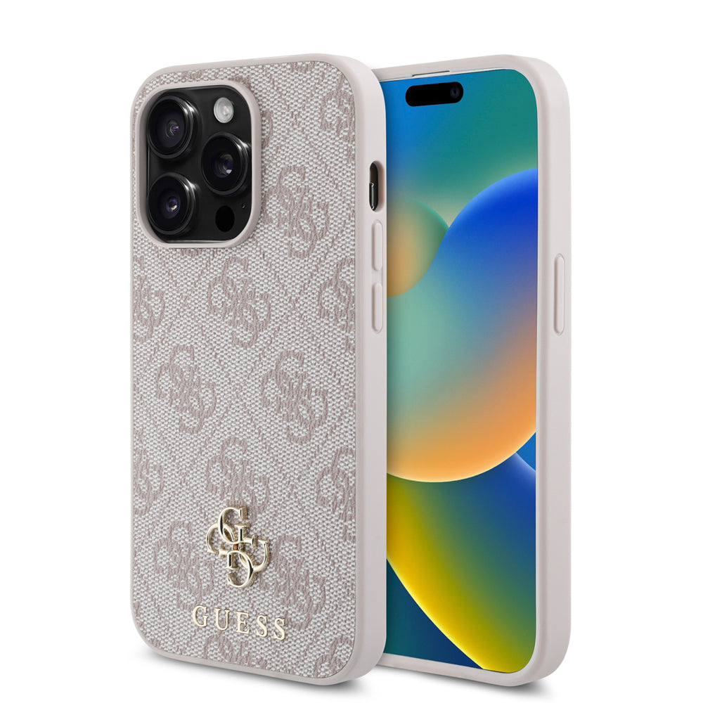 Guess iPhone 14 Pro Max Orjinal Lisanslı M-safe Şarj Özellikli Small 4G Classic Kılıf