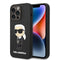 Karl Lagerfeld iPhone 14 Pro Max Kılıf Magsafe Şarj Özellikli Silikon Karl Dizayn Telefon Kılıfı