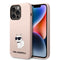 Karl Lagerfeld iPhone 14 Pro Max Silikon Choupette Dizayn Telefon Kılıfı
