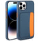 Cepax iPhone 14 Pro Max X-Kart Kartlıklı Silikon Telefon Kılıfı
