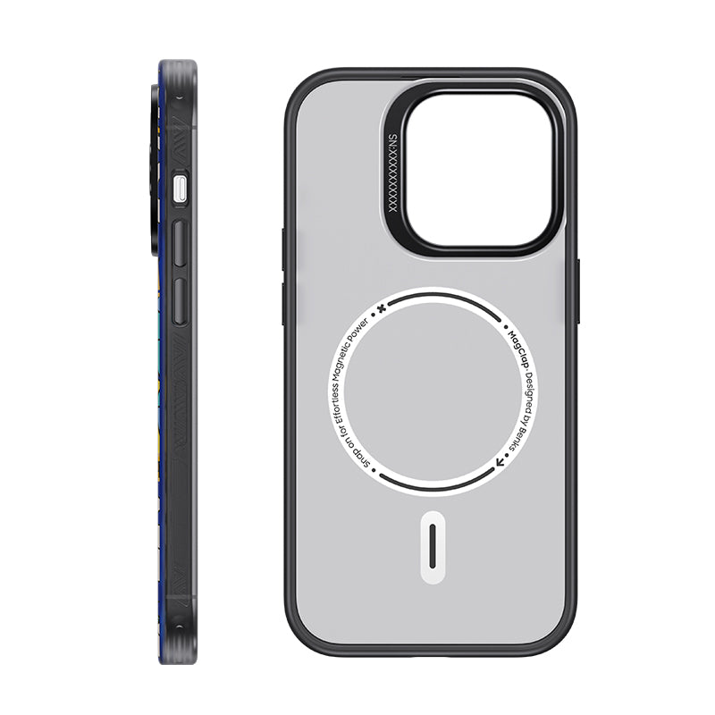 Benks Casebang iPhone 14 Pro Max M-safe Şarj Özellikli Memory & Meditation Telefon Kılıfı