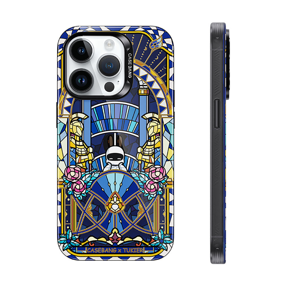 Benks Casebang iPhone 14 Pro Max M-safe Şarj Özellikli Memory & Meditation Telefon Kılıfı