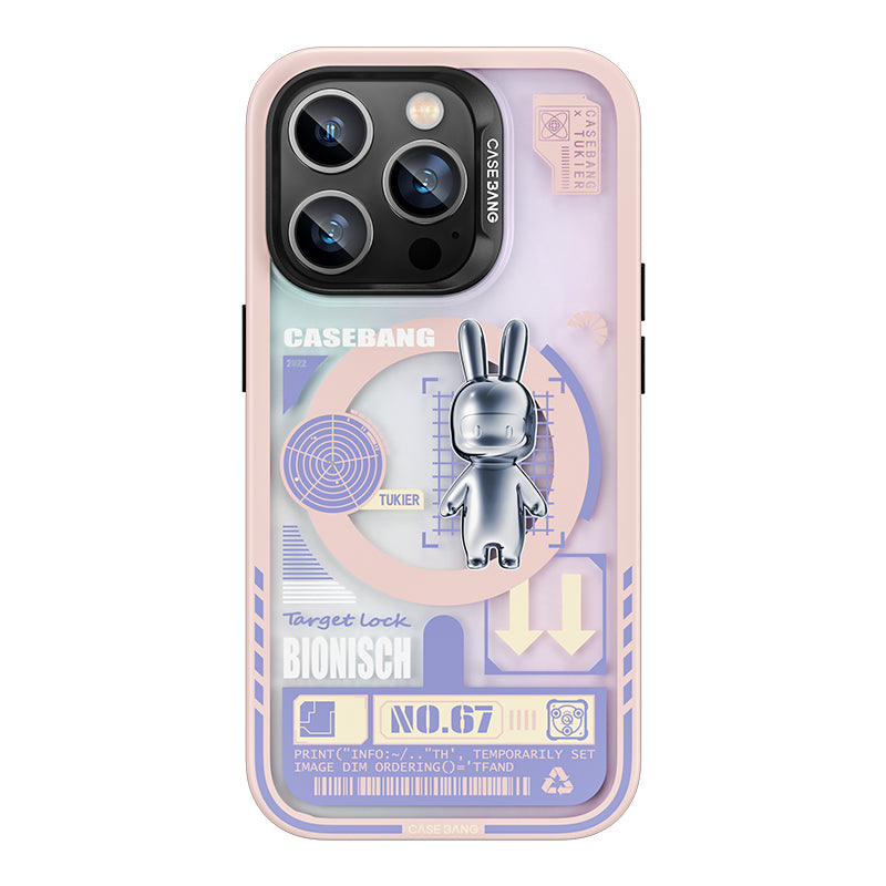 Benks Casebang Rabbit iPhone 14 Pro Max Kılıf M-safe Şarj Özellikli Telefon Kılıfı - 1