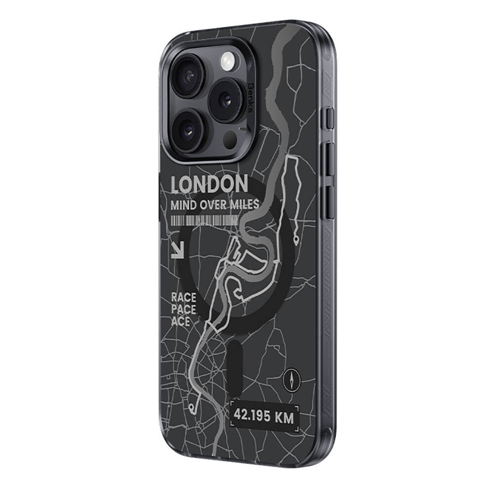 Benks City Serisi iPhone 14 Pro Max M-safe Şarj Özellikli Telefon Kılıfı