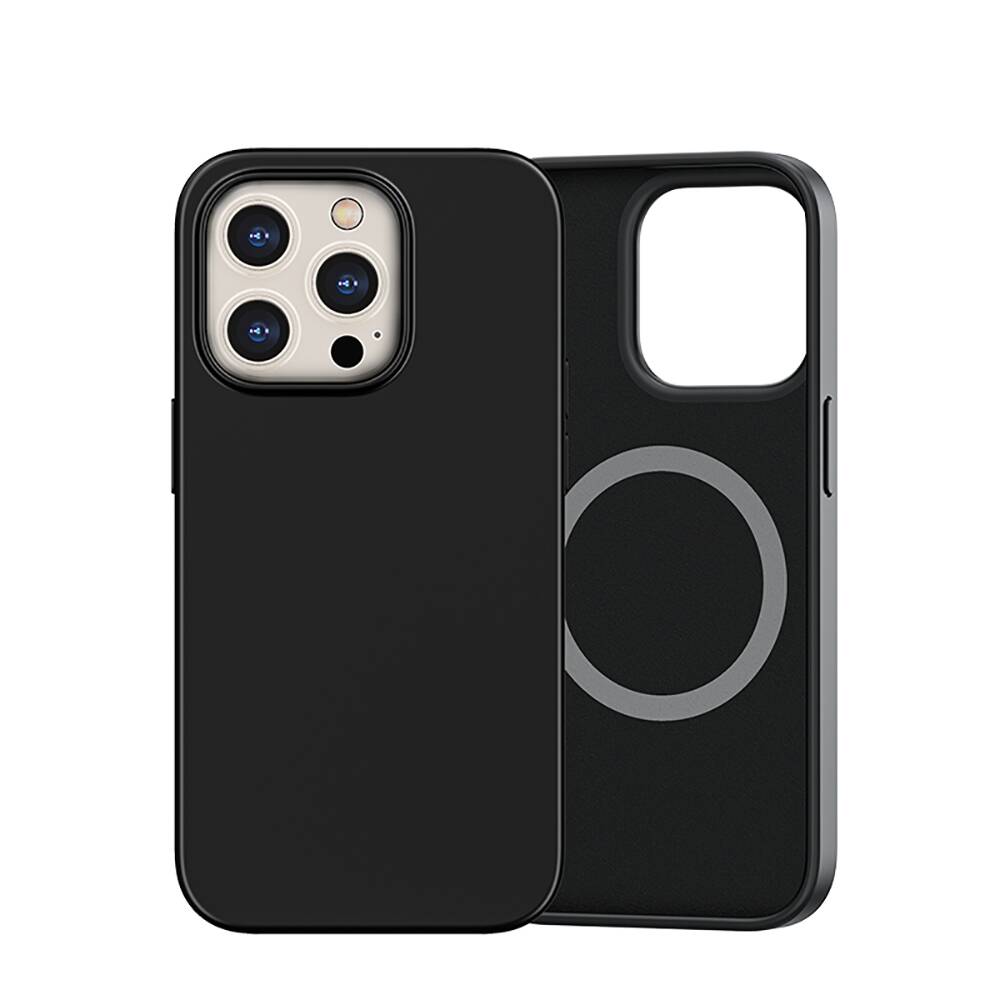 Recci Mousse Serisi iPhone 14 Pro Max M-safe Şarj Özellikli Liquid Silikon Kılıf
