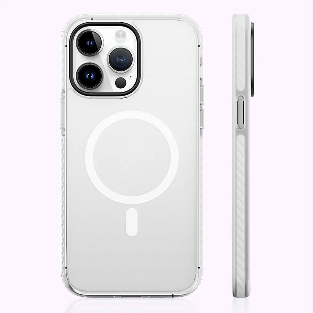 Benks Drop Resistance iPhone 14 Pro Max M-safe Şarj Özellikli Mat Arka Yüzey Kılıf