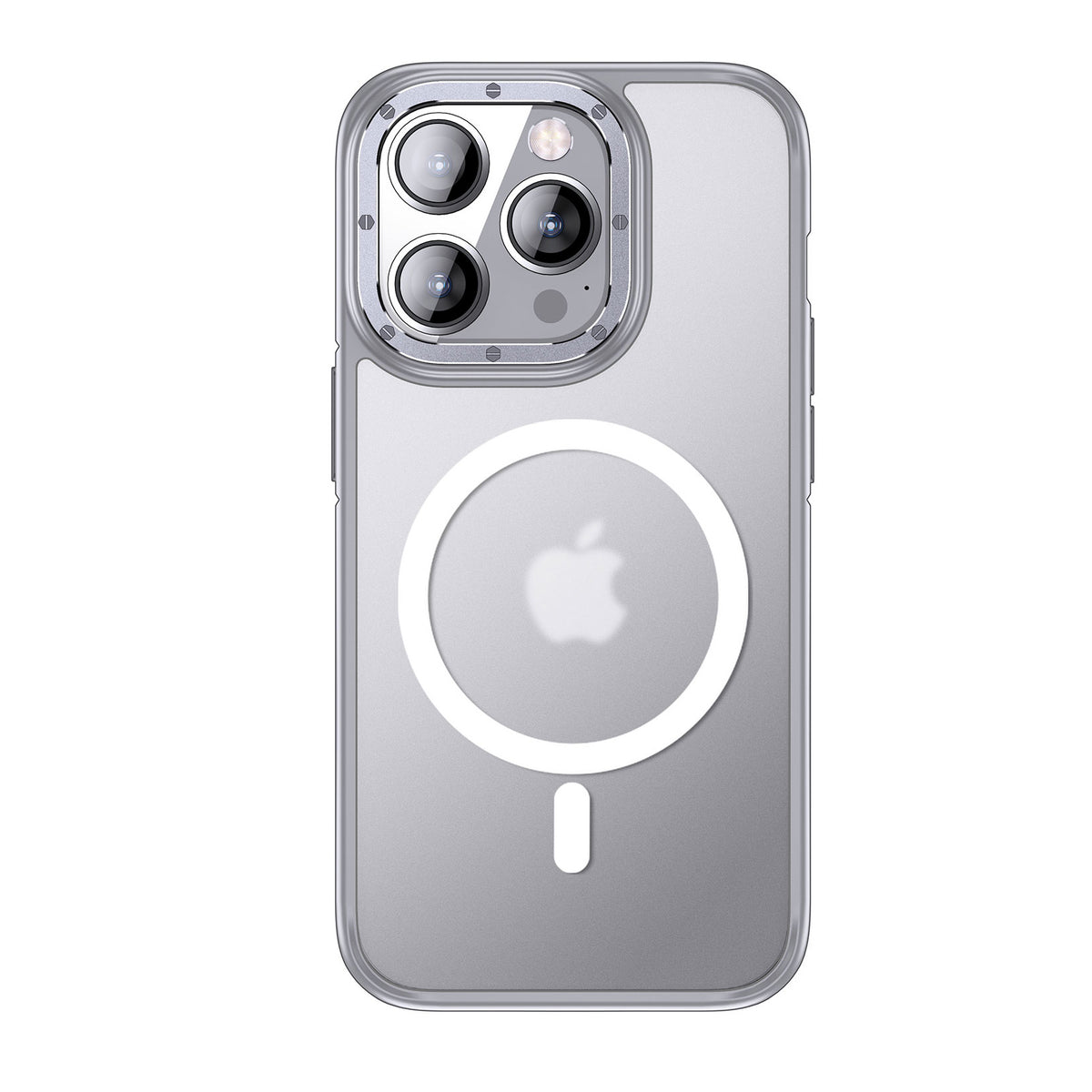 Wlons Vevo iPhone 14 Pro Max M-safe Şarj Özellikli Mat Görünümlü Telefon Kılıfı