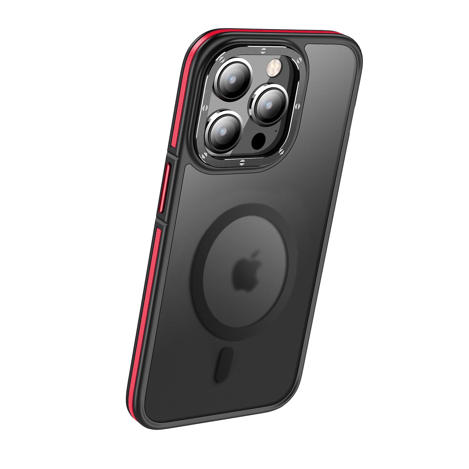 Wlons Vevo iPhone 14 Pro Max M-safe Şarj Özellikli Mat Görünümlü Telefon Kılıfı