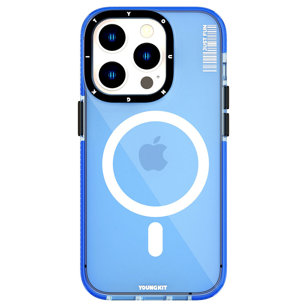 YoungKit Crystal Color Serisi iPhone 14 Pro Max Magsafe Şarj Özellikli Telefon Kılıfı