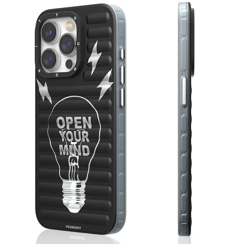 Youngkit Open Mind Serisi iPhone 14 Pro Max Magsafe Şarj Özellikli Telefon Kılıfı - 1