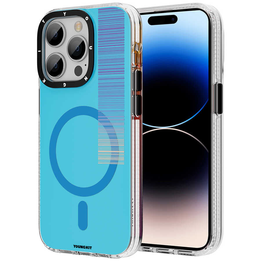 Youngkit Pure Serisi iPhone 14 Pro Max Magsafe Şarj Özellikli Telefon Kılıfı - 1
