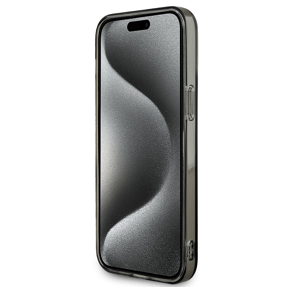 Mercedes Benz iPhone 14 Pro Max Orjinal Lisanslı New Urban 3 Sert PC Paralel Çizgi Desenli Kılıf