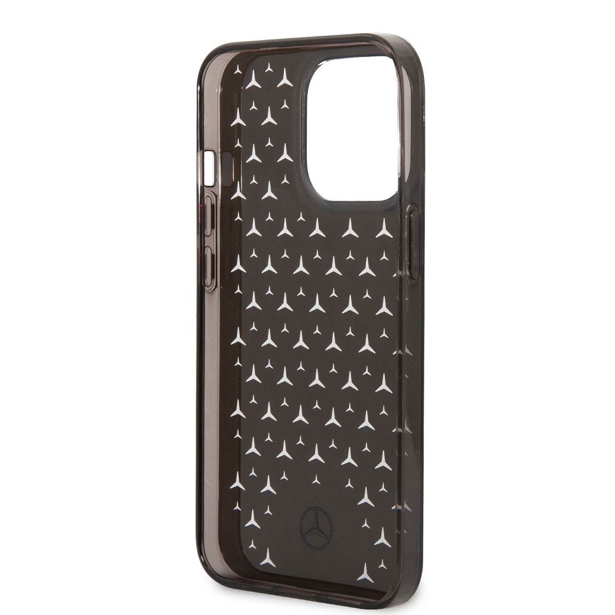 Mercedes Benz iPhone 14 Pro Max Transparan Yıldızlı Dizayn Telefon Kılıfı
