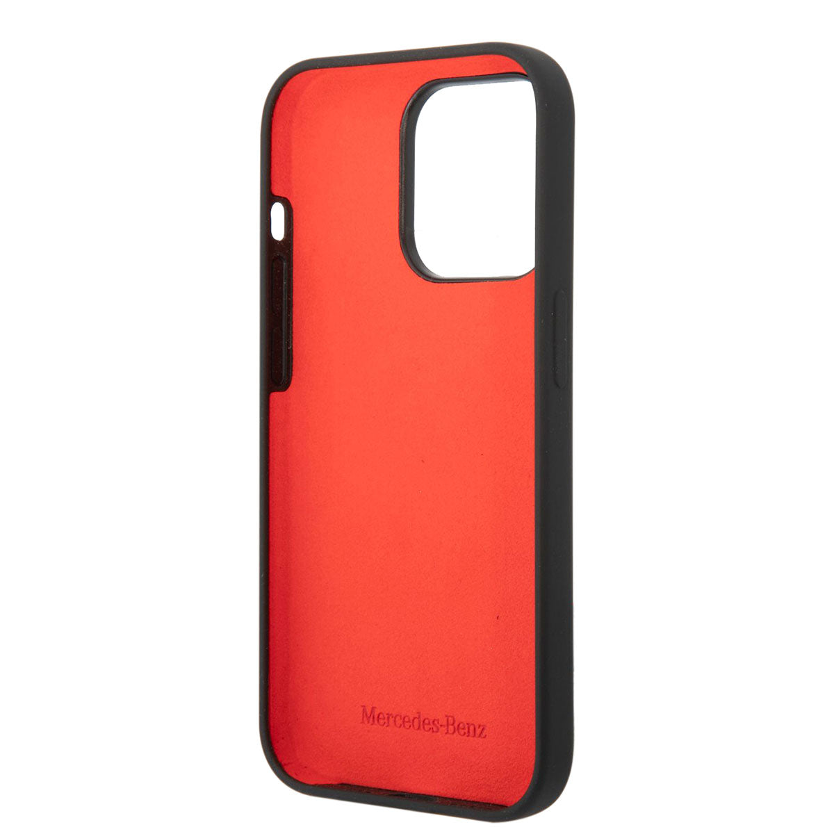 Mercedes Benz iPhone 14 Pro Max Yatay Gradient Yıldızlı Silikon Telefon Kılıfı