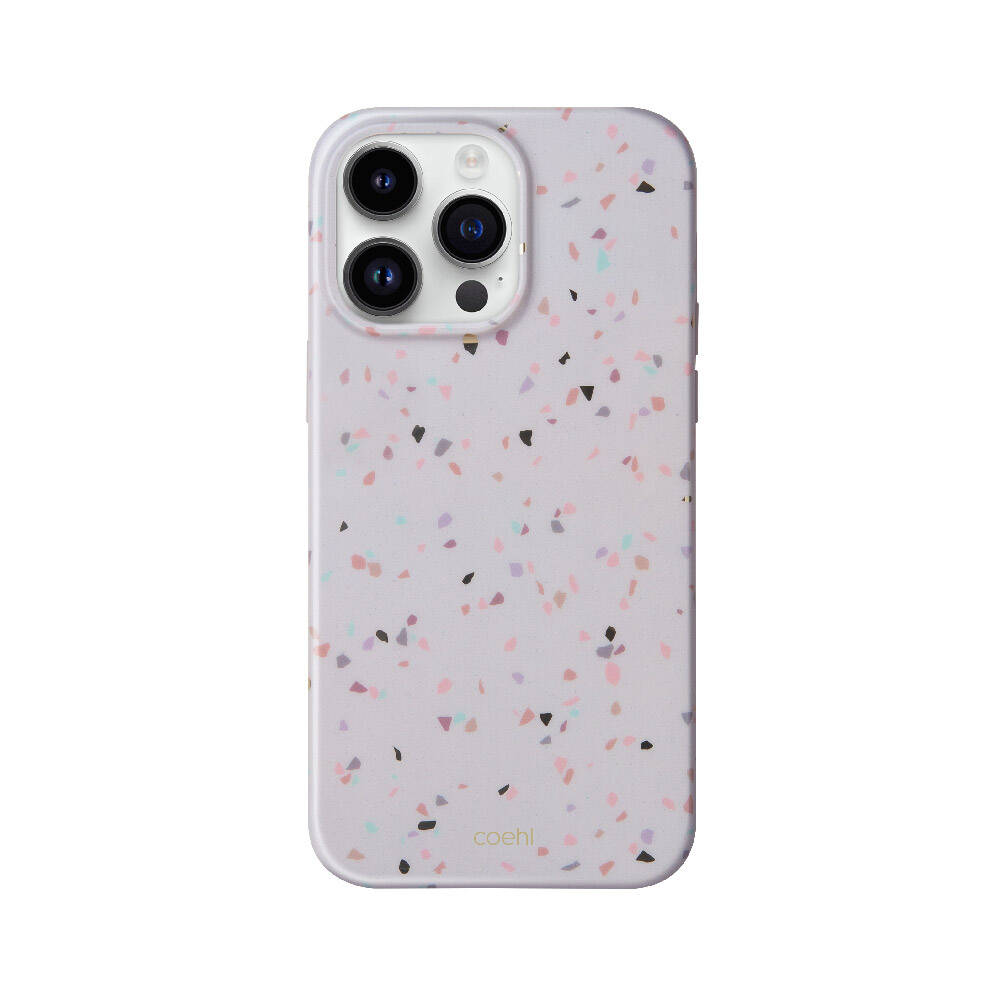 Coehl Terrazzo iPhone 14 Pro Max Mozaik Desenli Telefon Kılıfı