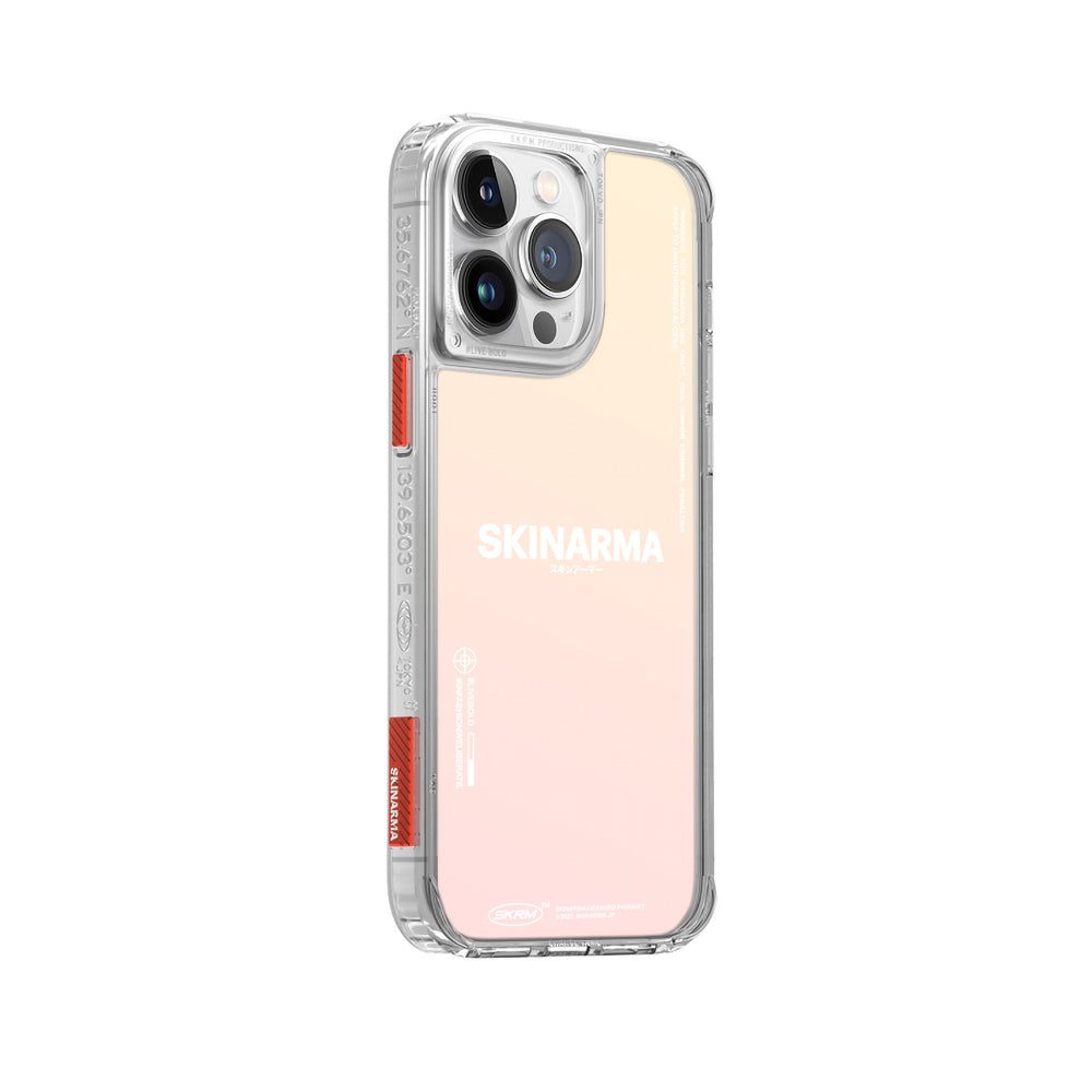 SkinArma iPhone 14 Pro Max Şeffaf Airbag Tasarımlı Boyun Askılı Kiru Kılıf
