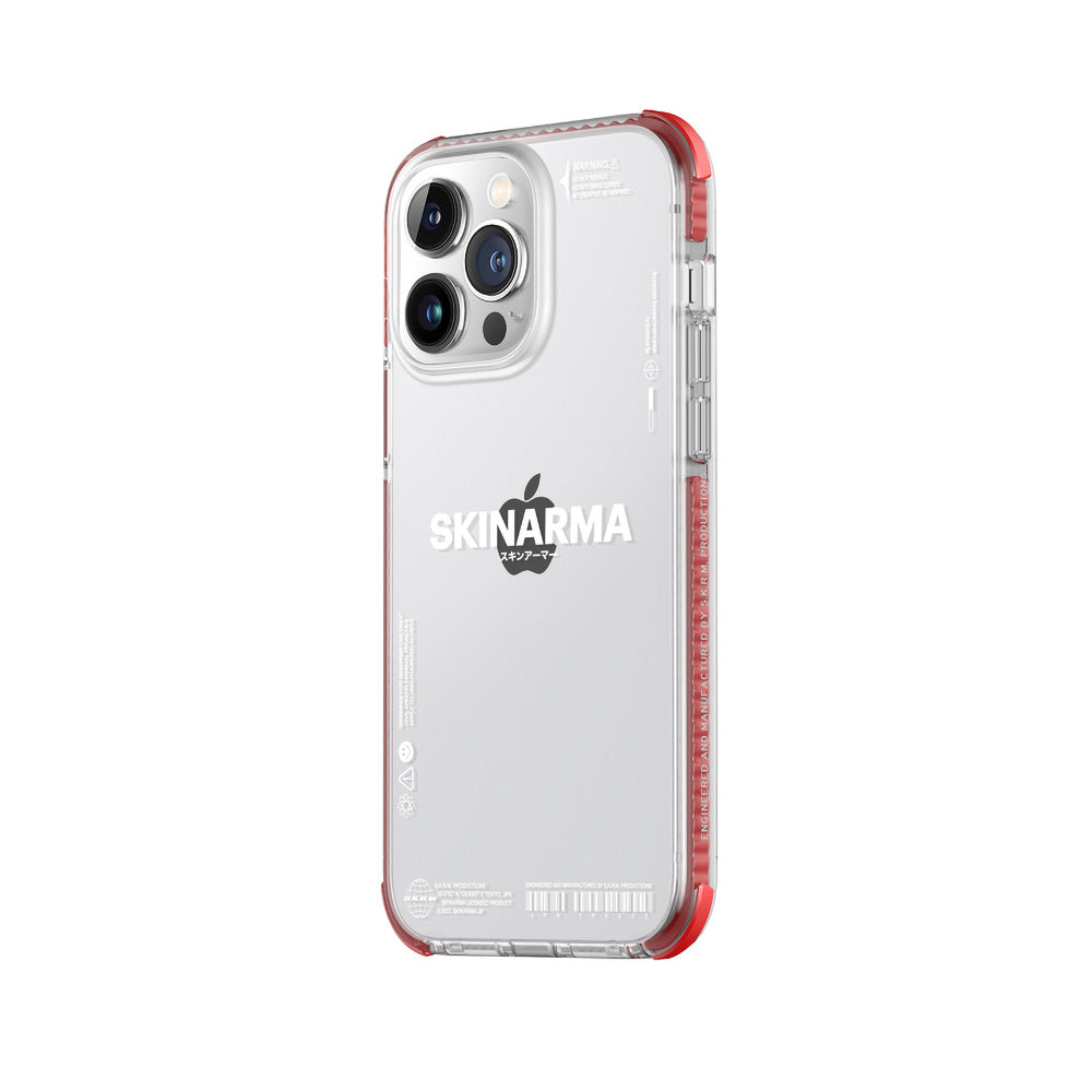 SkinArma iPhone 14 Pro Max Şeffaf Airbag Tasarımlı Iro Telefon Kılıfı