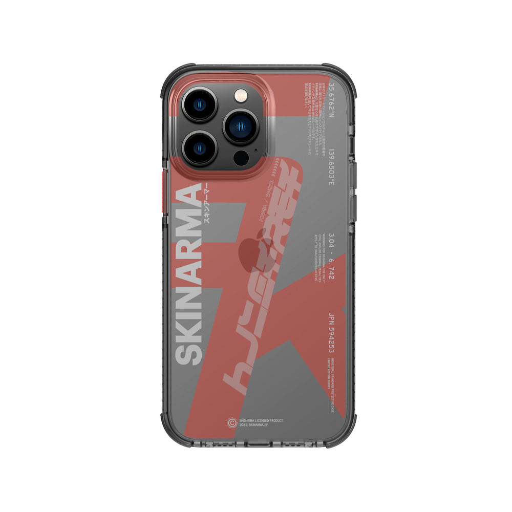 SkinArma iPhone 14 Pro Max Şeffaf Airbag Tasarımlı Raku Telefon Kılıfı