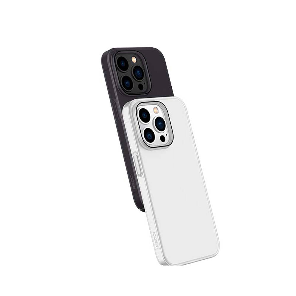 Recci Elite Serisi iPhone 14 Pro Max Kılıf Ultra İnce Mat PC Arka Yüzey Kılıf