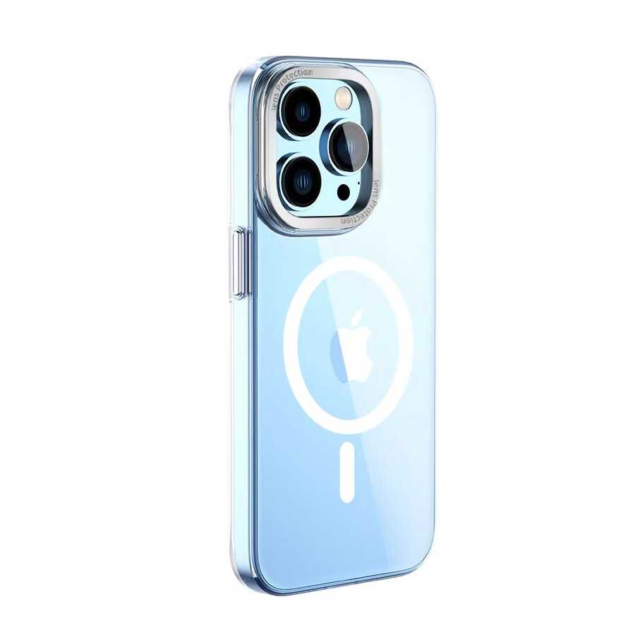iPhone 14 Pro Max Kılıf Wiwu MCC-102 Magnetic Crystal Sert PC Kılıf - 6