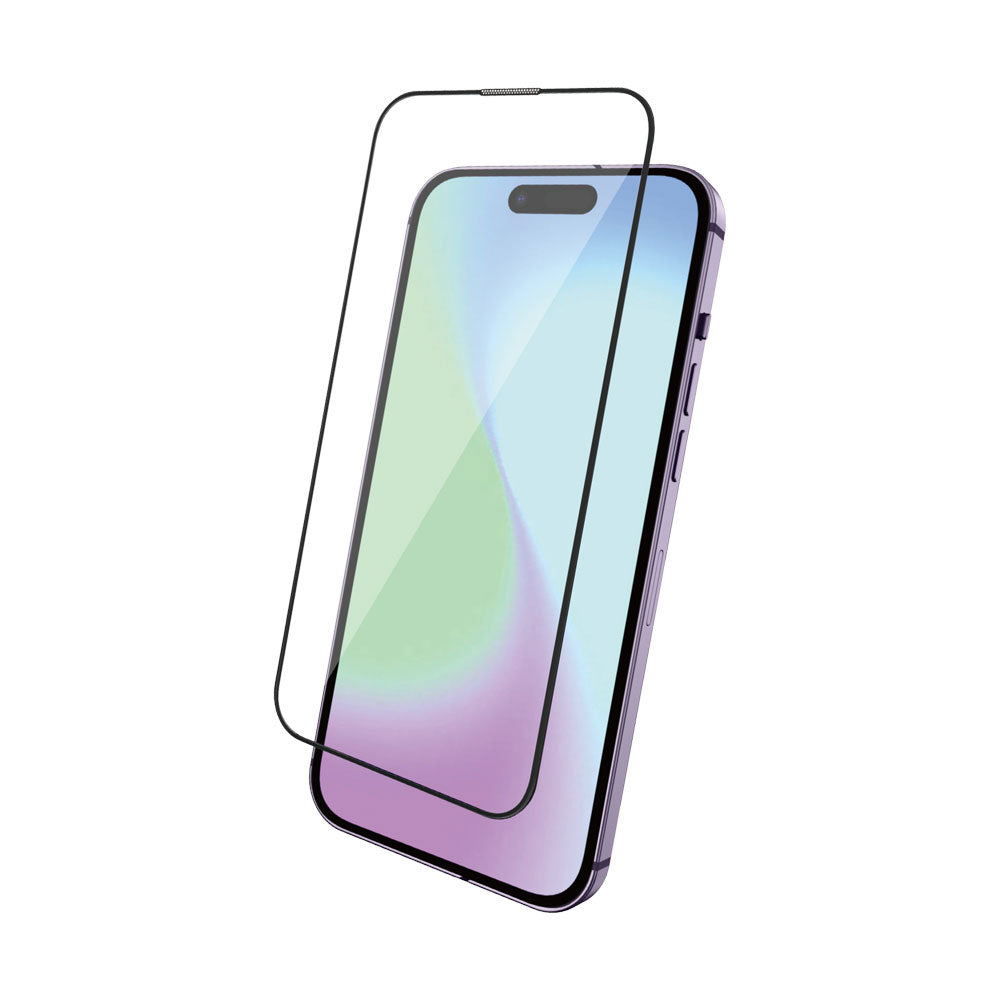 Wiwu CZ-003 iPhone 14 Pro Mavi Işık Teknolojili Hidrofobik ve Oleofobik Parlama Önleyici Cam Ekran Koruyucu