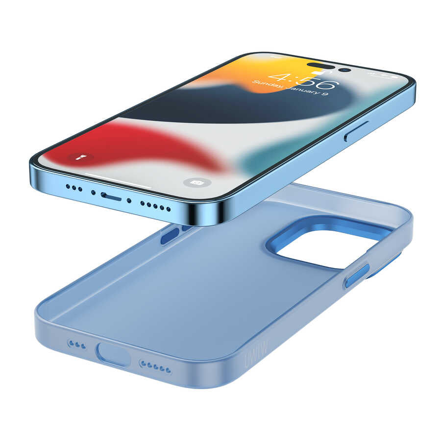 iPhone 14 Pro Wiwu Frosted Magnetic Buzlu Sert PC Kılıf - 2