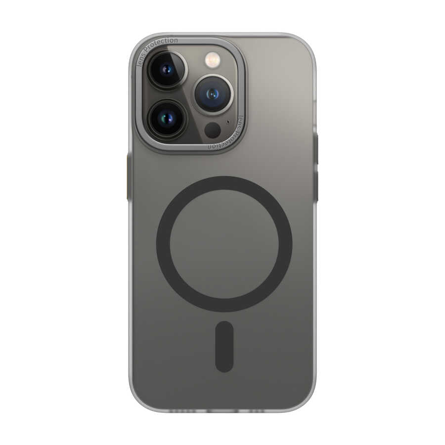 iPhone 14 Pro Wiwu Frosted Magnetic Buzlu Sert PC Kılıf - 1