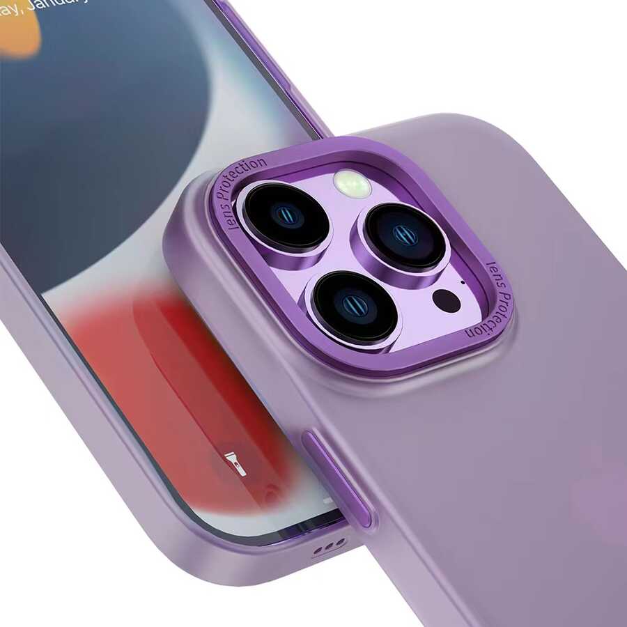iPhone 14 Pro Wiwu Frosted Magnetic Buzlu Sert PC Kılıf - 4