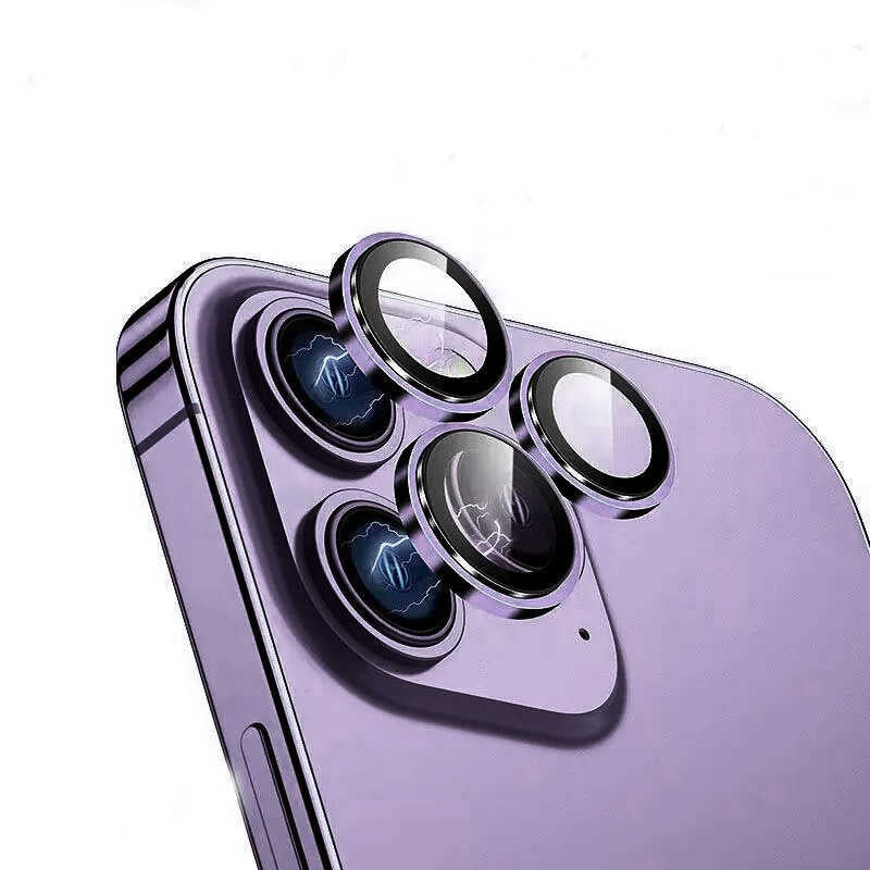 Wiwu Lens Guard iPhone 14 Pro Metal Kamera Lens Koruyucu - 1