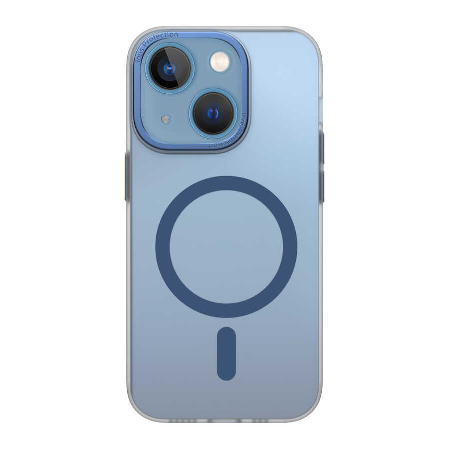 iPhone 14 Wiwu Frosted Magnetic Buzlu Sert PC Kılıf - 1