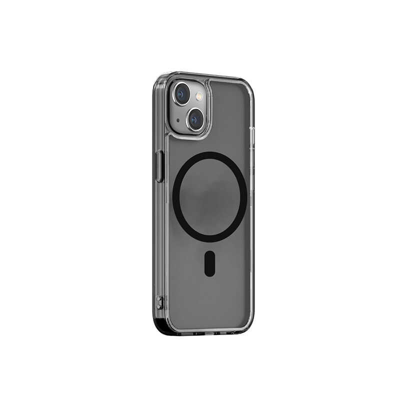Wiwu iPhone 14 Magsafe Lens Korumalı Şeffaf Silikon Telefon Kılıfı - 1