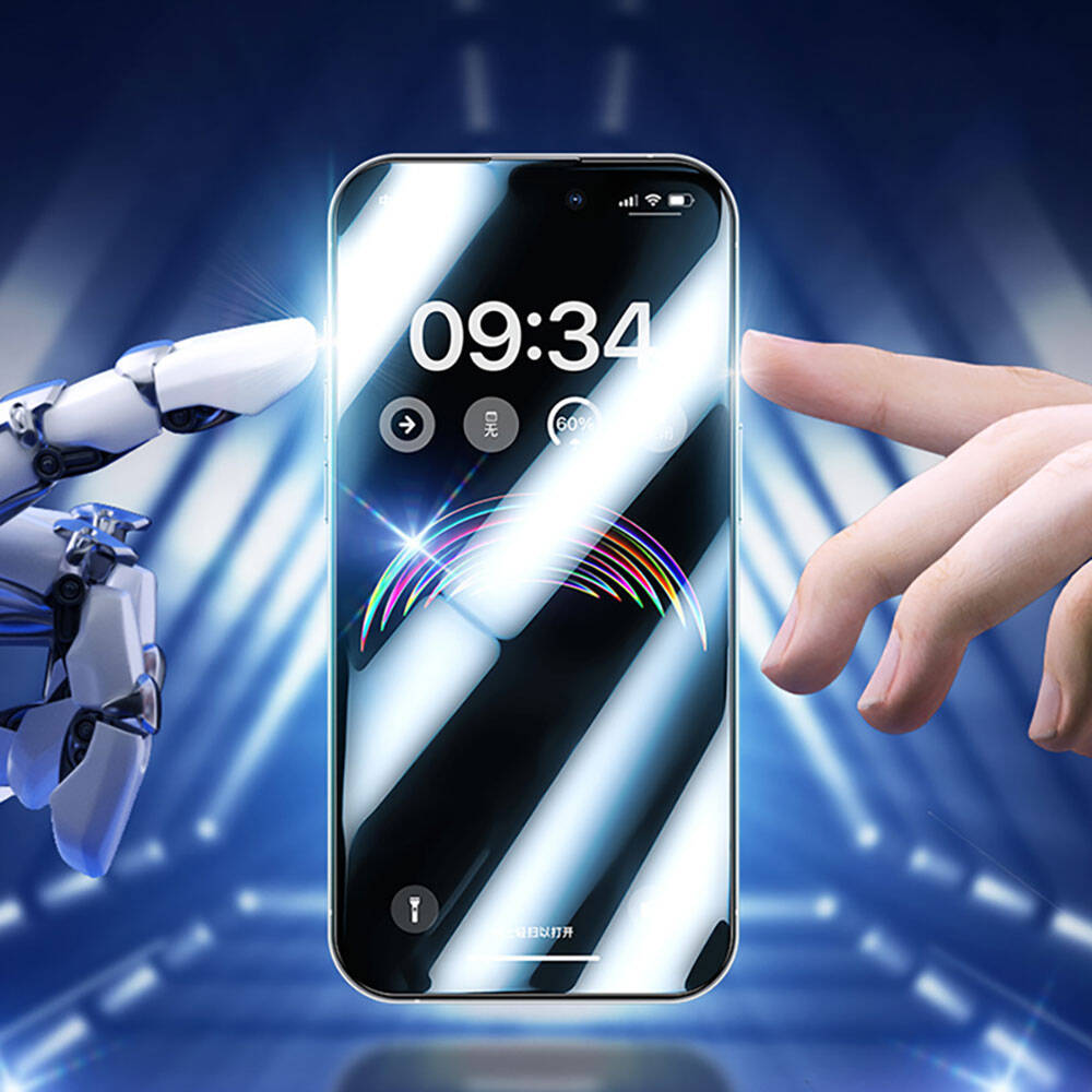 Benks Anti-Dust iPhone 15 Toz Önleyici Özellikli Gaming Ekran Koruyucu
