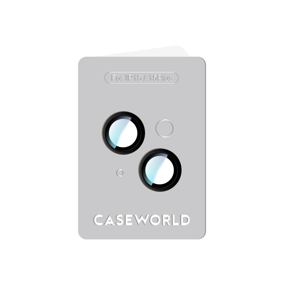 CaseWorld Alloy Serisi iPhone 15 Oleofobik Anti Reflective Kamera Lens Koruyucu