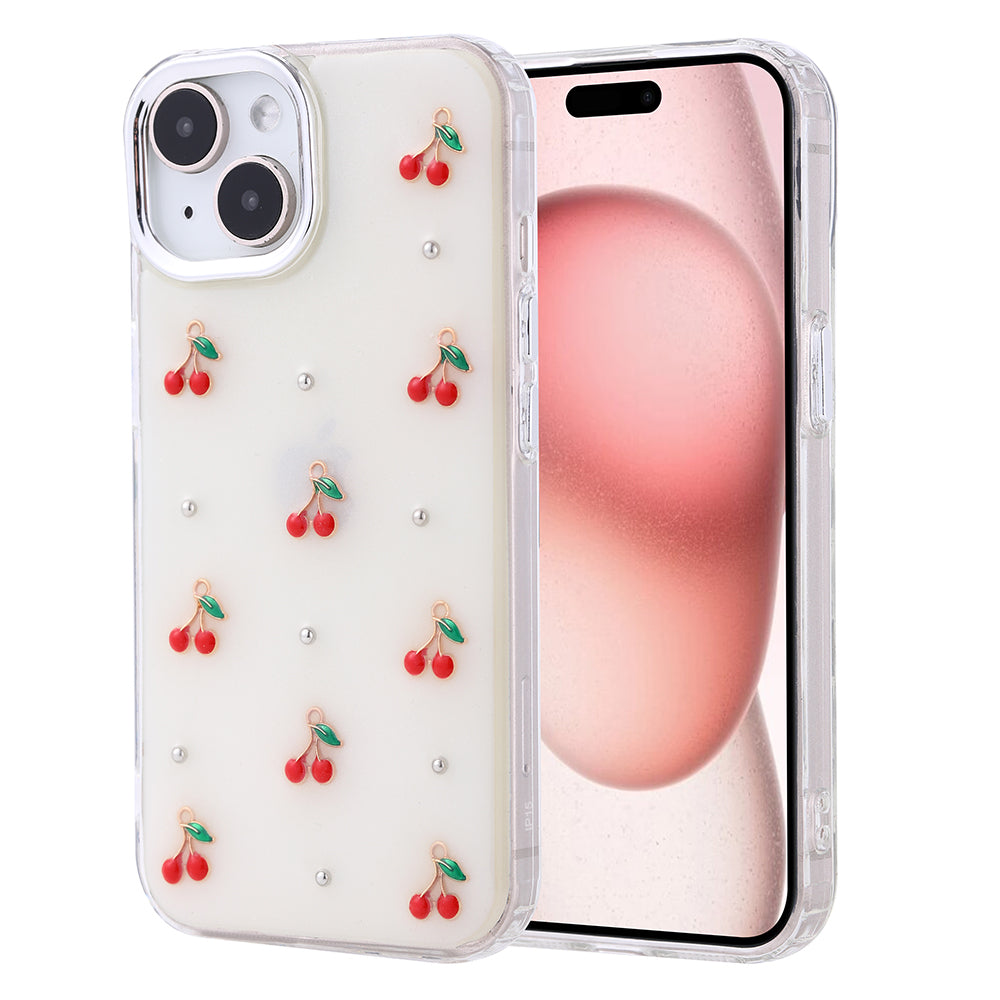 Cepax iPhone 15 Airbag Tasarımlı Simli Şeffaf Kutup Kılıf