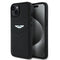 Apple iPhone 15 Aston Martin Orjinal Lisanslı Victory Dizayn PU Deri Metal Logolu Kılıf
