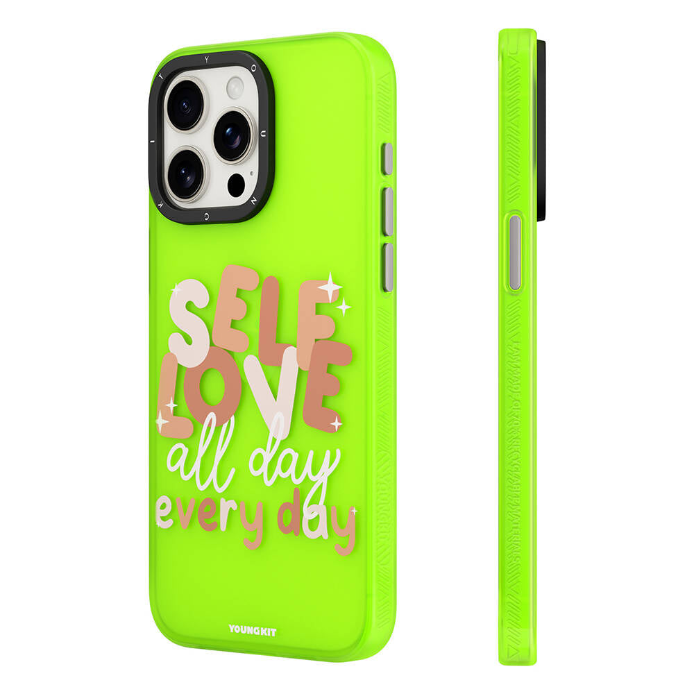 Youngkit Sweet Language iPhone 15 Bethany Green Tasarımlı Telefon Kılıfı - 1