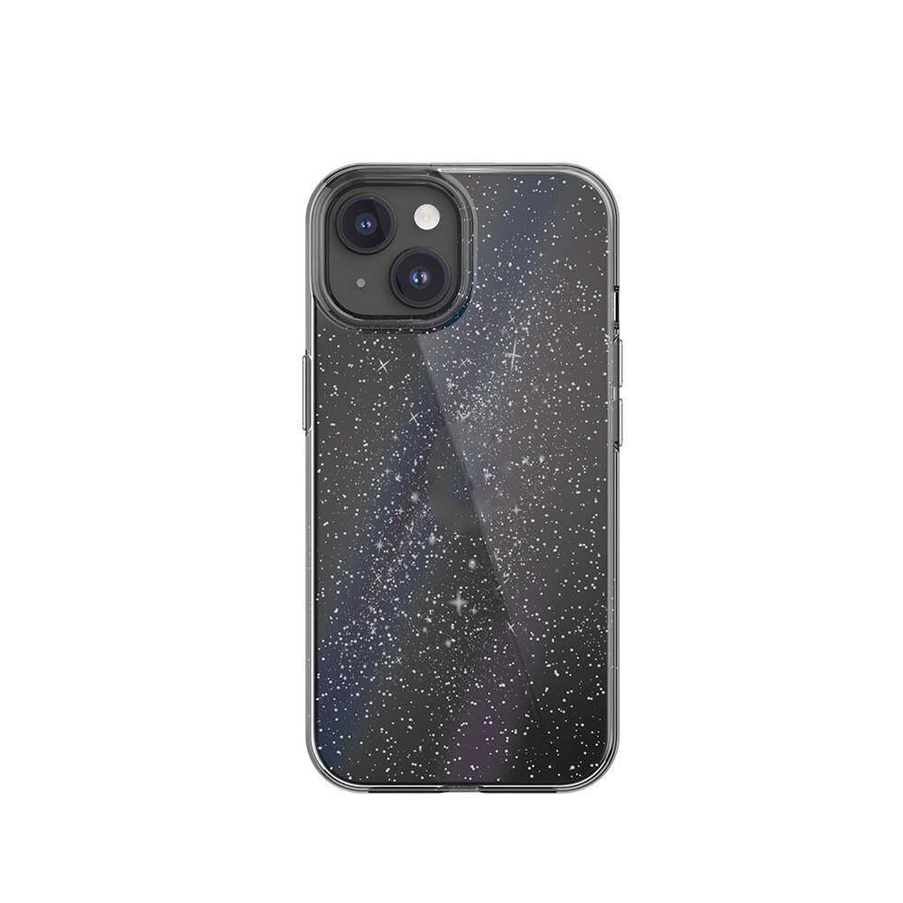 Switcheasy Cosmos Nebula iPhone 15 Çift Katmanlı IMD Baskılı Bumper Lisanslı Kılıf