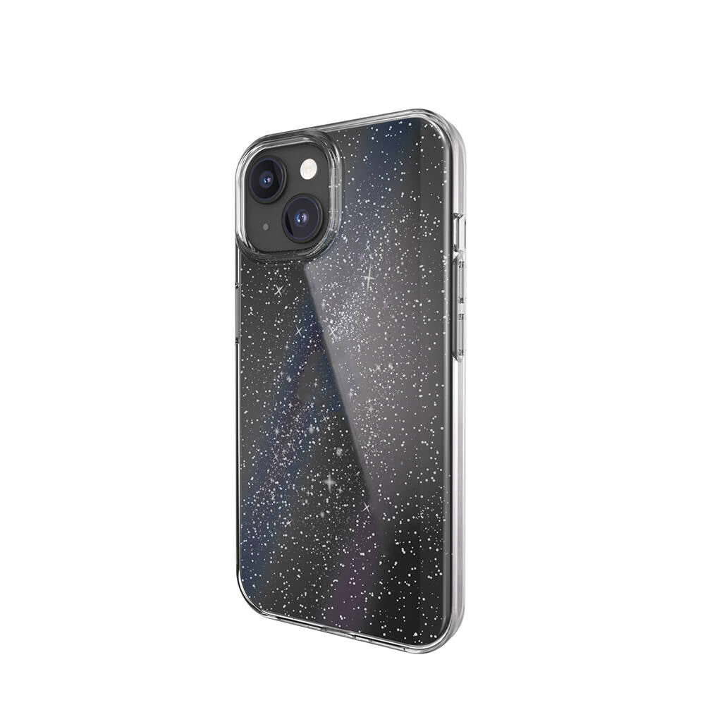Switcheasy Cosmos Nebula iPhone 15 Çift Katmanlı IMD Baskılı Bumper Lisanslı Kılıf
