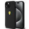 Ferrari iPhone 15 Orjinal Lisanslı Metal Logolu SF Yazılı Kılıf