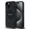 Guess iPhone 15 Orjinal Lisanslı M-safe Yazı Logolu Circle Classic Kılıf