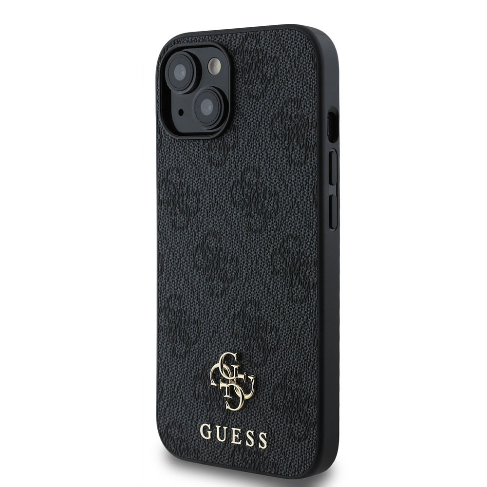 Guess iPhone 15 Orjinal Lisanslı M-safe Şarj Özellikli Small 4G Classic Kılıf
