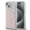 Hello Kitty iPhone 15 Orjinal Lisanslı Renk Geçişli Elektroplating Kaplama Kitty Head Desenli Kılıf