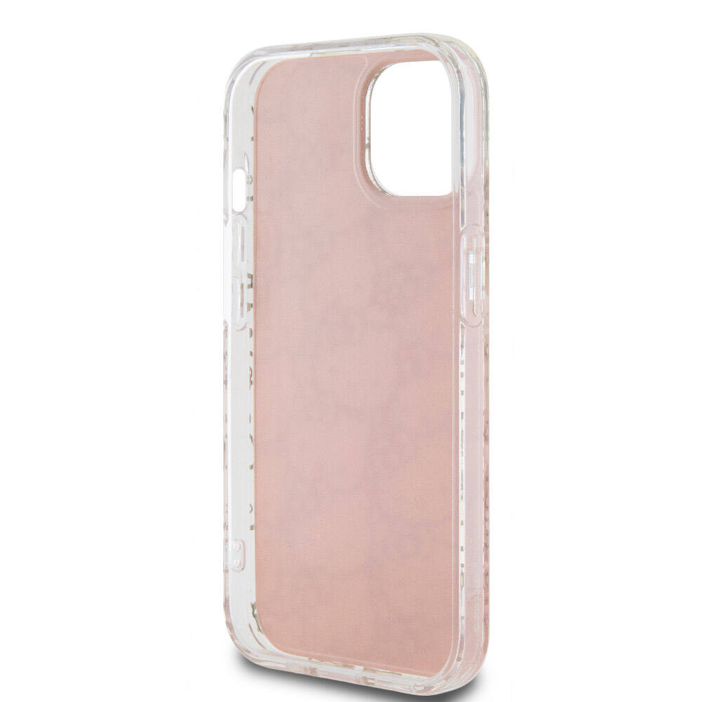 Hello Kitty iPhone 15 Orjinal Lisanslı Renk Geçişli Elektroplating Kaplama Kitty Head Desenli Kılıf