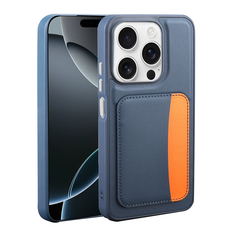 Cepax iPhone 15 Kartlıklı X-Kart Silikon Kılıf