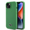 Lacoste iPhone 15 Orjinal Lisanslı PU Pike Desenli Arka Yüzey İkonik Timsah Dokuma Logolu Telefon Kılıfı