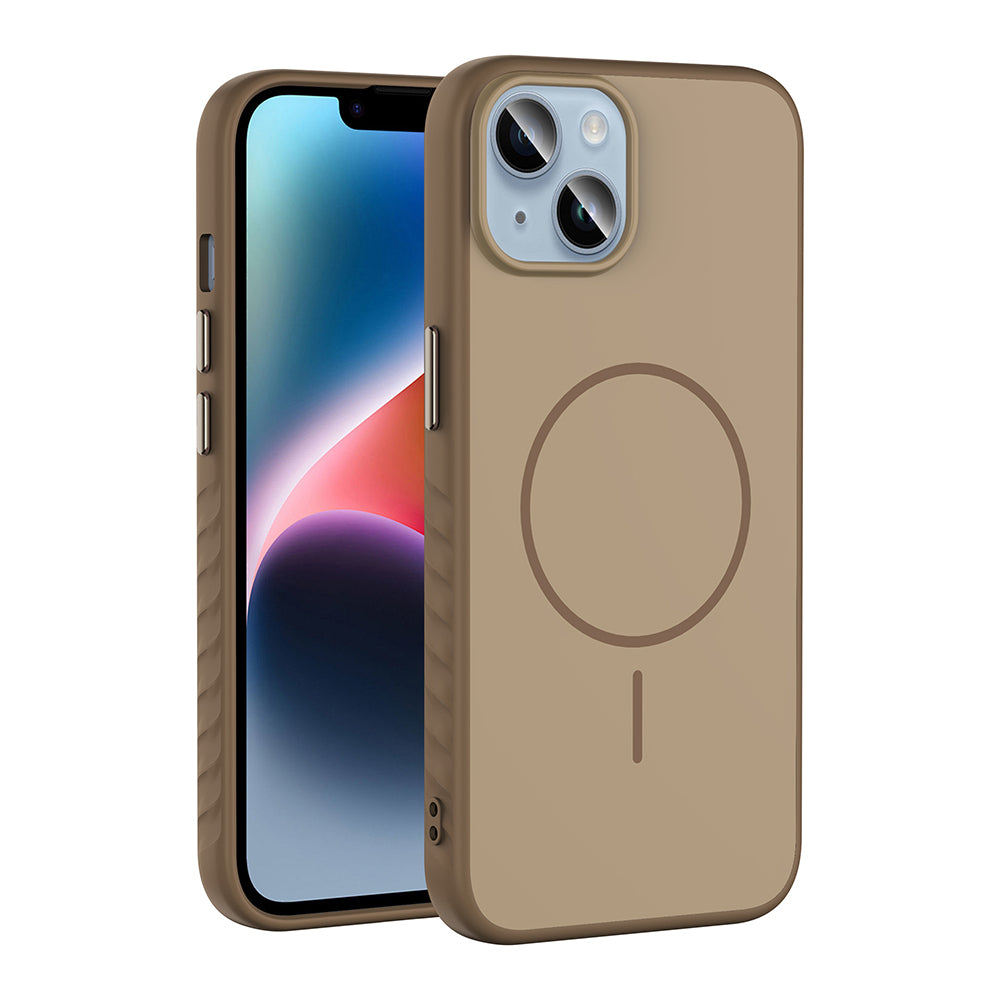 Cepax Tea iPhone 15 M-safe Şarj Özellikli Telefon Kılıfı
