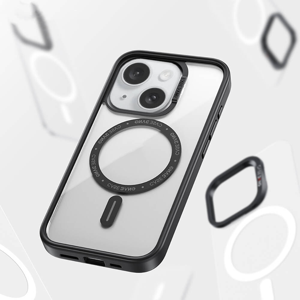 Casebang Body Frame iPhone 15 Kılıf M-safe Şarj Özellikli Kılıf
