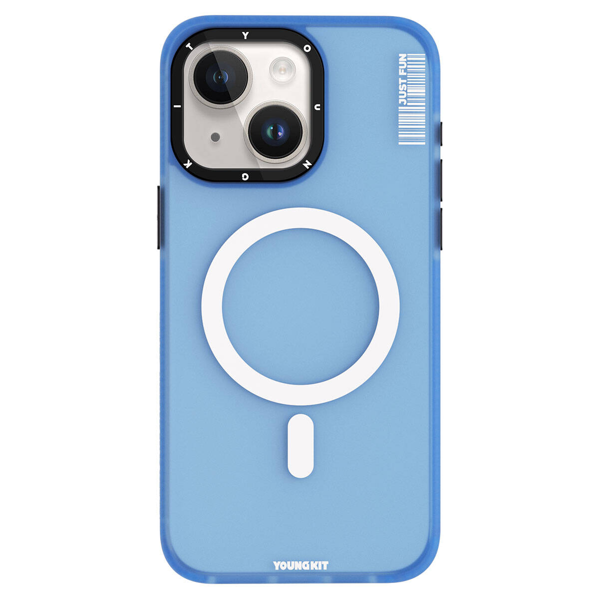 Youngkit Colored Sand Serisi iPhone 15 Magsafe Şarj Özellikli Telefon Kılıfı