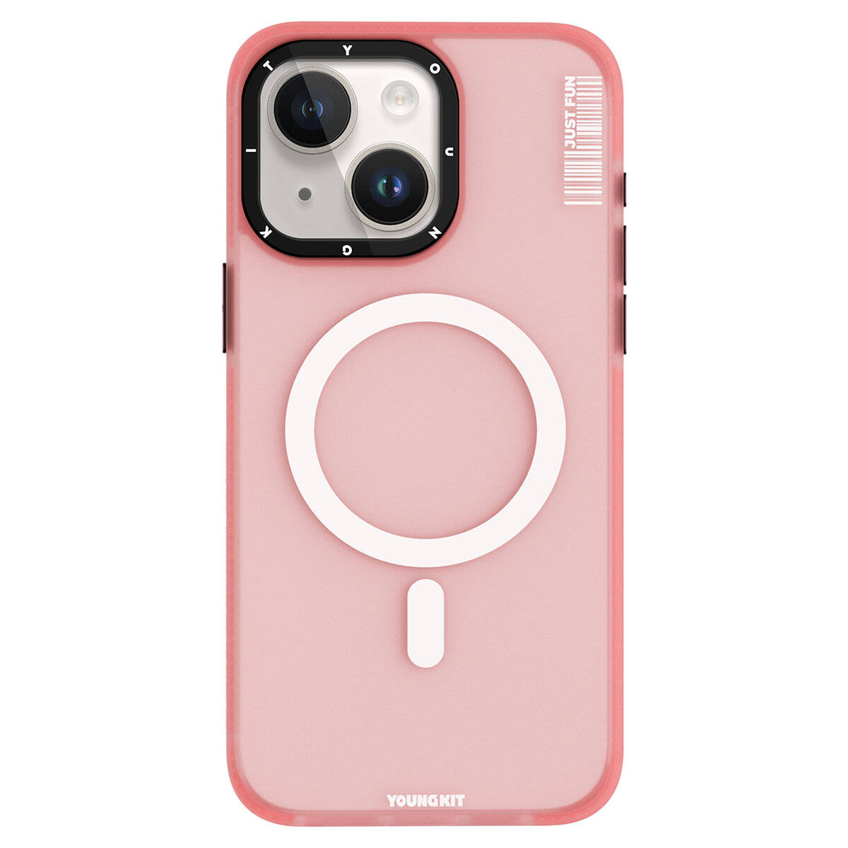 Youngkit Colored Sand Serisi iPhone 15 Magsafe Şarj Özellikli Telefon Kılıfı