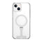 Wiwu FYY-014 iPhone 15 M-safe Şarj Özellikli Alüminyum Alaşım Metal Standlı Şeffaf Kılıf